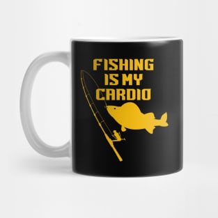 Fishing Is My Cardio Mug